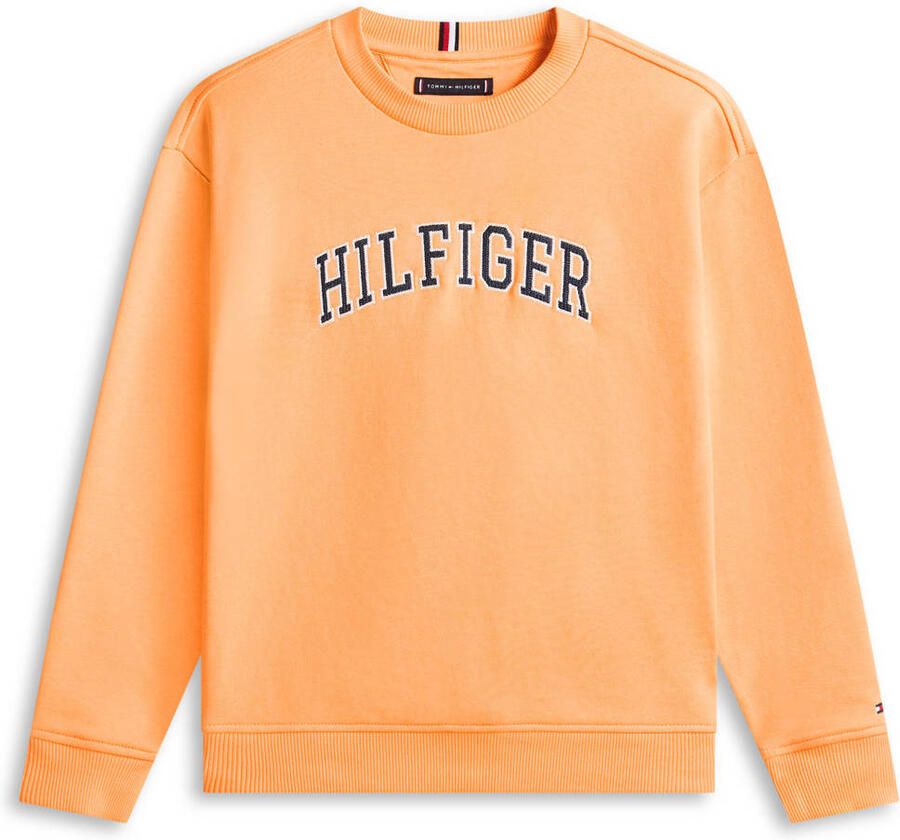 Tommy Hilfiger sweater oranje