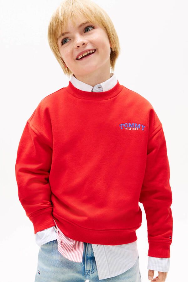 Tommy Hilfiger sweater rood - Foto 3