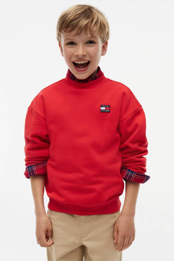 Tommy Hilfiger sweater rood - Foto 3