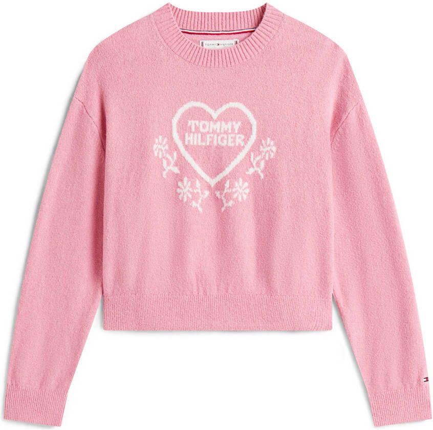Tommy Hilfiger sweater roze
