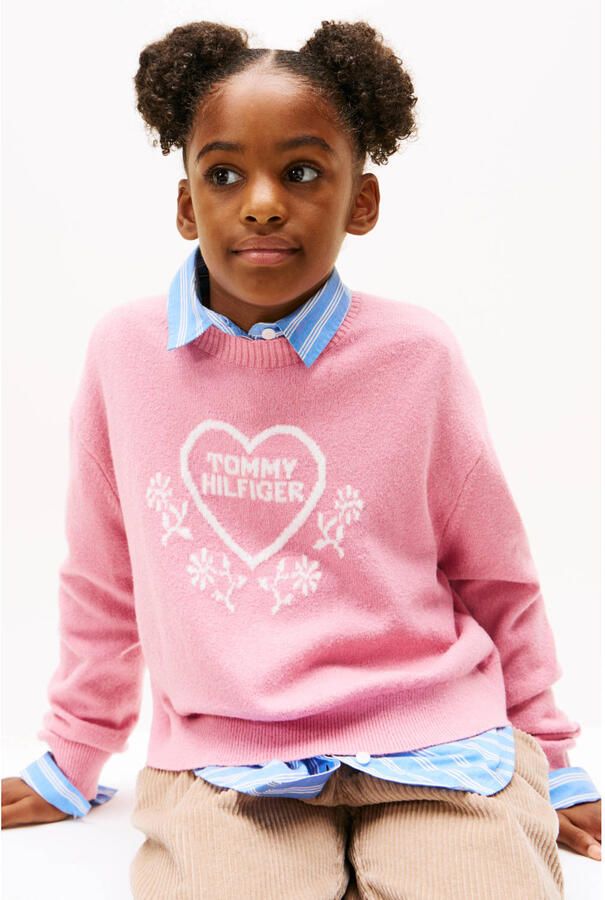 Tommy Hilfiger sweater roze - Foto 2