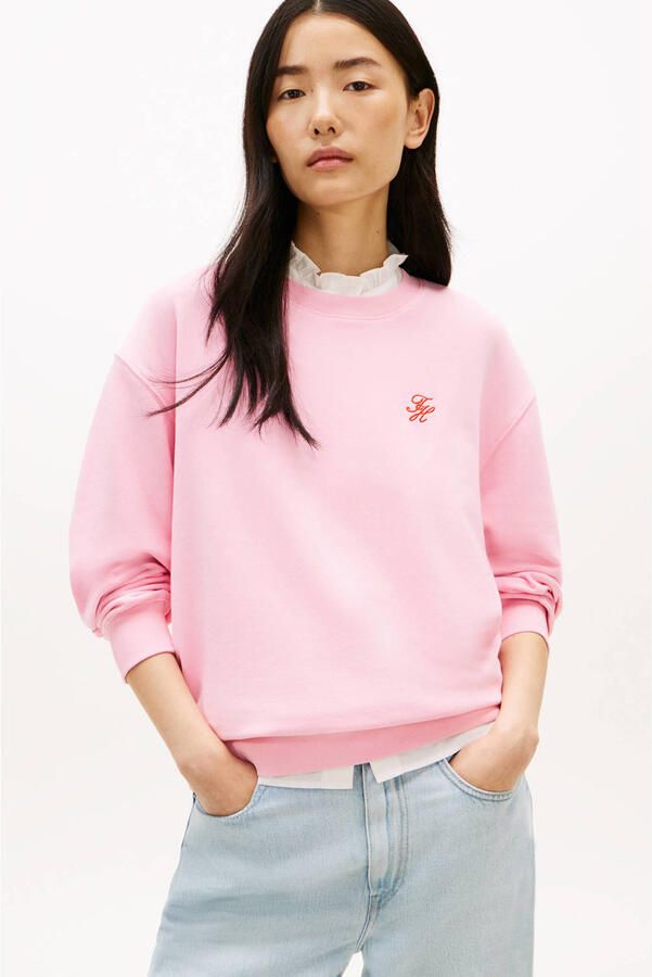 Tommy Hilfiger Regular fit sweatshirt van katoenmix - Foto 2
