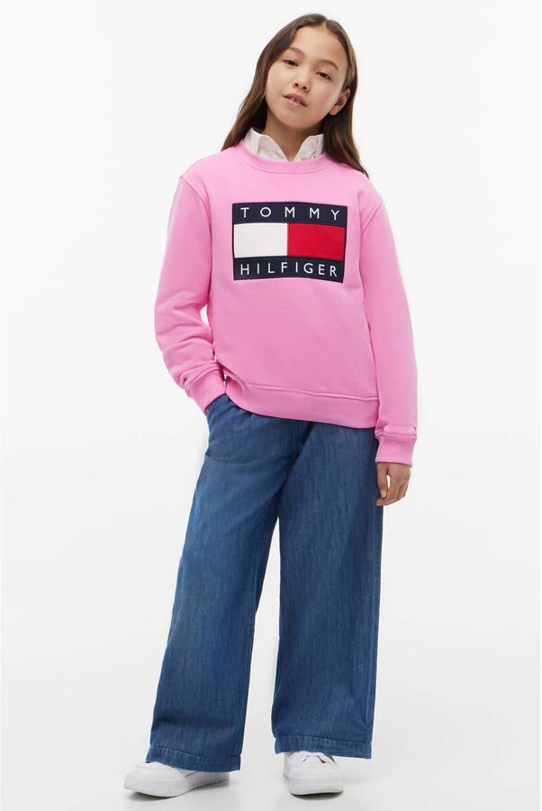 Tommy Hilfiger sweater roze - Foto 2
