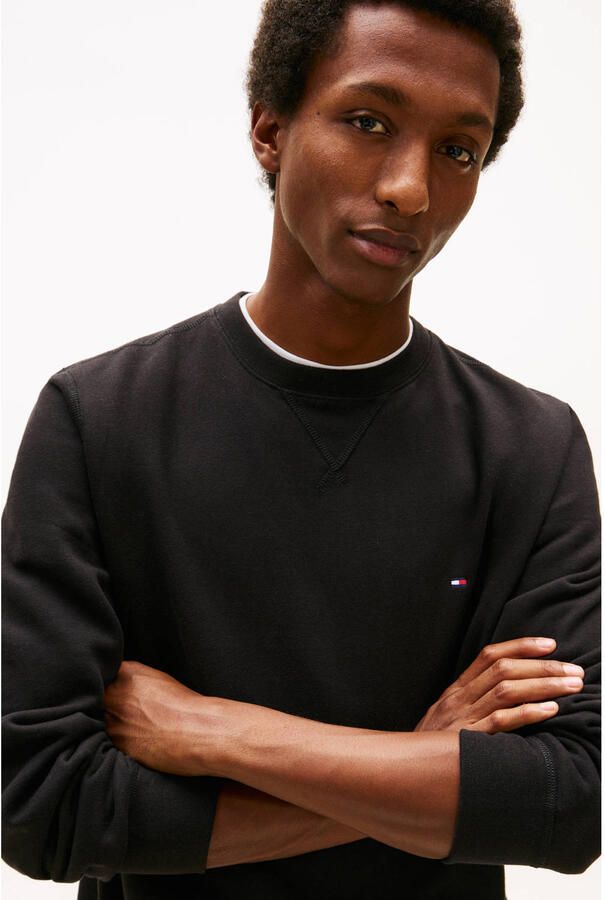 Tommy Hilfiger Sweatshirt ESSENTIAL FLEECE CREWNECK met logoborduursel
