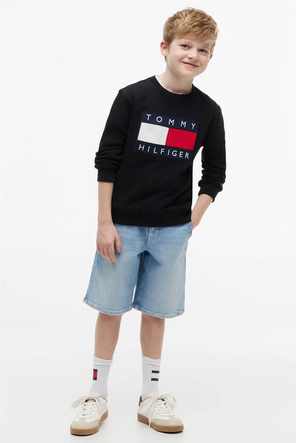 Tommy Hilfiger sweater zwart - Foto 2
