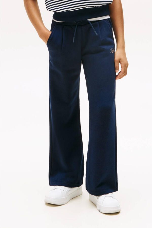 Tommy Hilfiger Sweatbroek TOMMY SCRIPT SWEATPANT voor kinderen tot 16 jaar met logo-opdruk