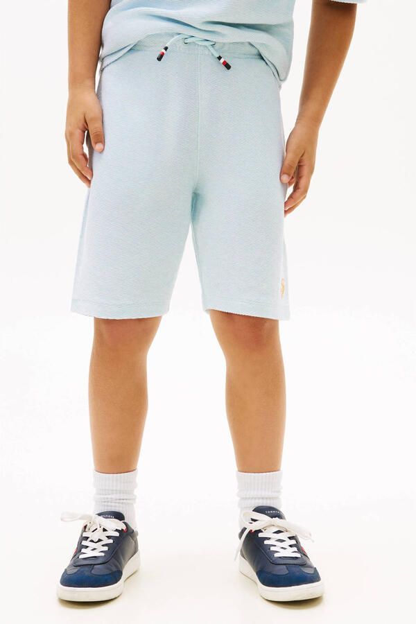 Tommy Hilfiger Teens Wide leg short van puur katoen - Foto 3