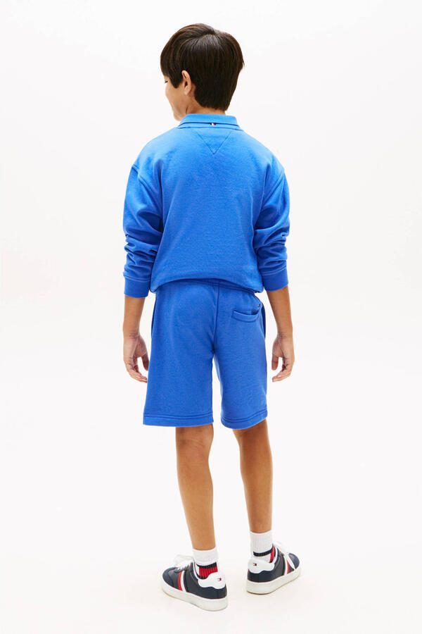 Tommy Hilfiger Teens Regular fit sweatshorts van katoenmix - Foto 2