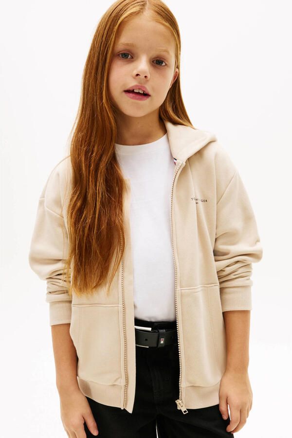 Tommy Hilfiger sweatvest beige - Foto 2