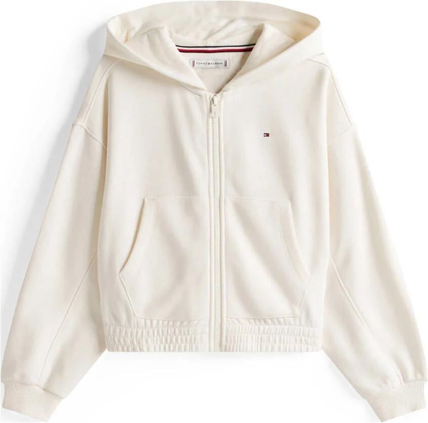 Tommy Hilfiger Capuchonsweatvest TOMMY PUFF PRINT ZIP THRU HOODIE voor kinderen tot 16 jaar print op de capuchon