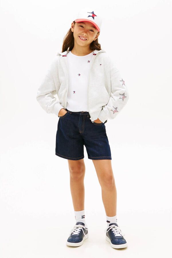 Tommy Hilfiger sweatvest lichtgrijs - Foto 2