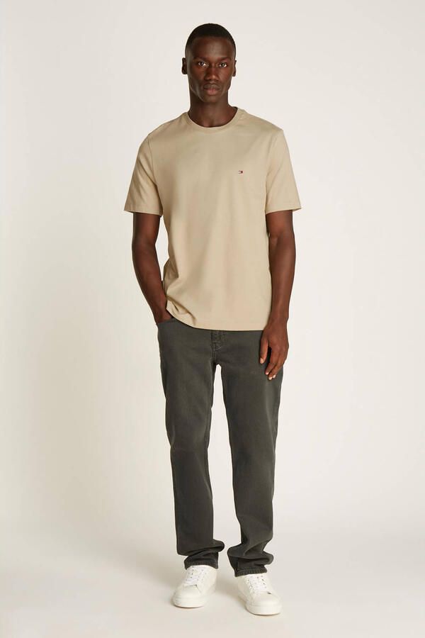 TOMMY HILFIGER Heren Polo's & T-shirts Ess Seasonal Reg Fit Solid Tee Zand - Foto 2