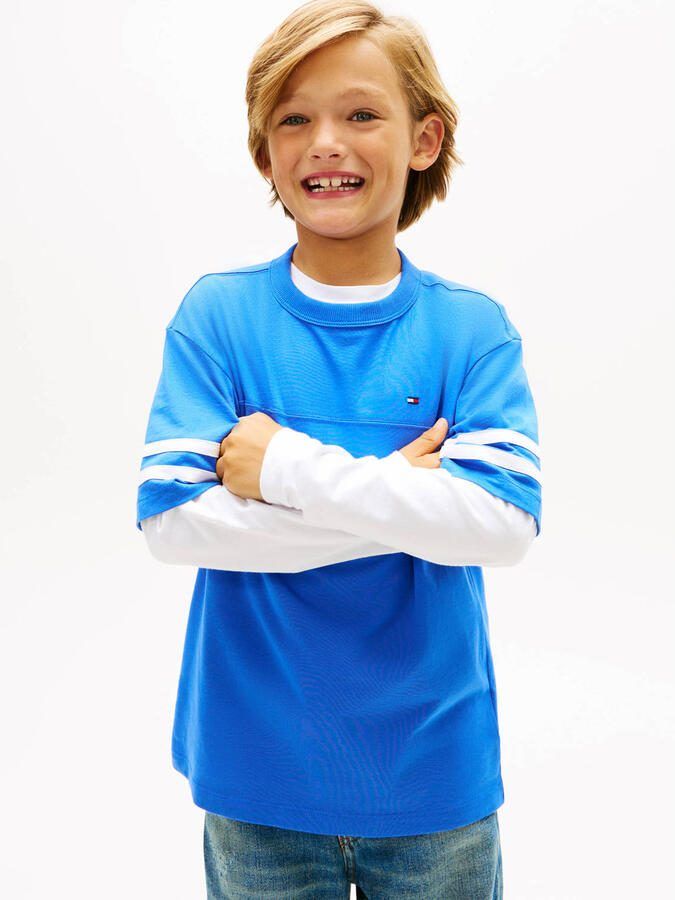 Tommy Hilfiger T-shirt blauw - Foto 2