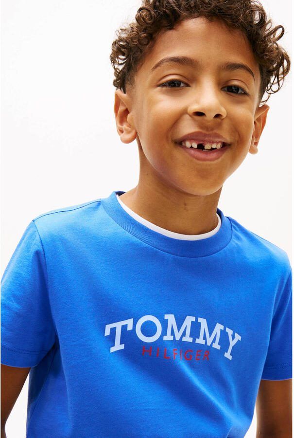 Tommy Hilfiger T-shirt blauw - Foto 2