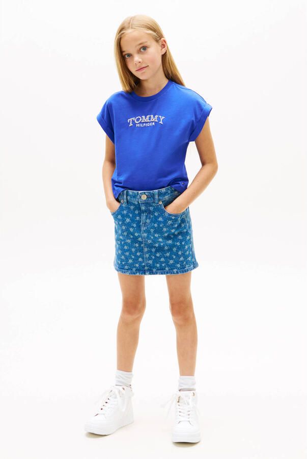 Tommy Hilfiger T-shirt blauw - Foto 2