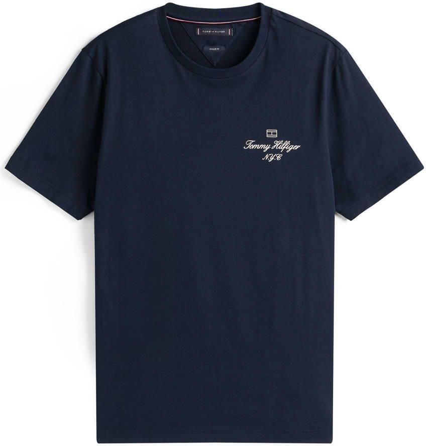 Tommy Hilfiger T-shirt OUTLINE FLAG SCRIPT TEE - Foto 2