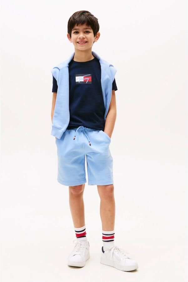 Tommy Hilfiger T-shirt TOMMY SCRIPT FLAG PRINT TEE SS - Foto 2
