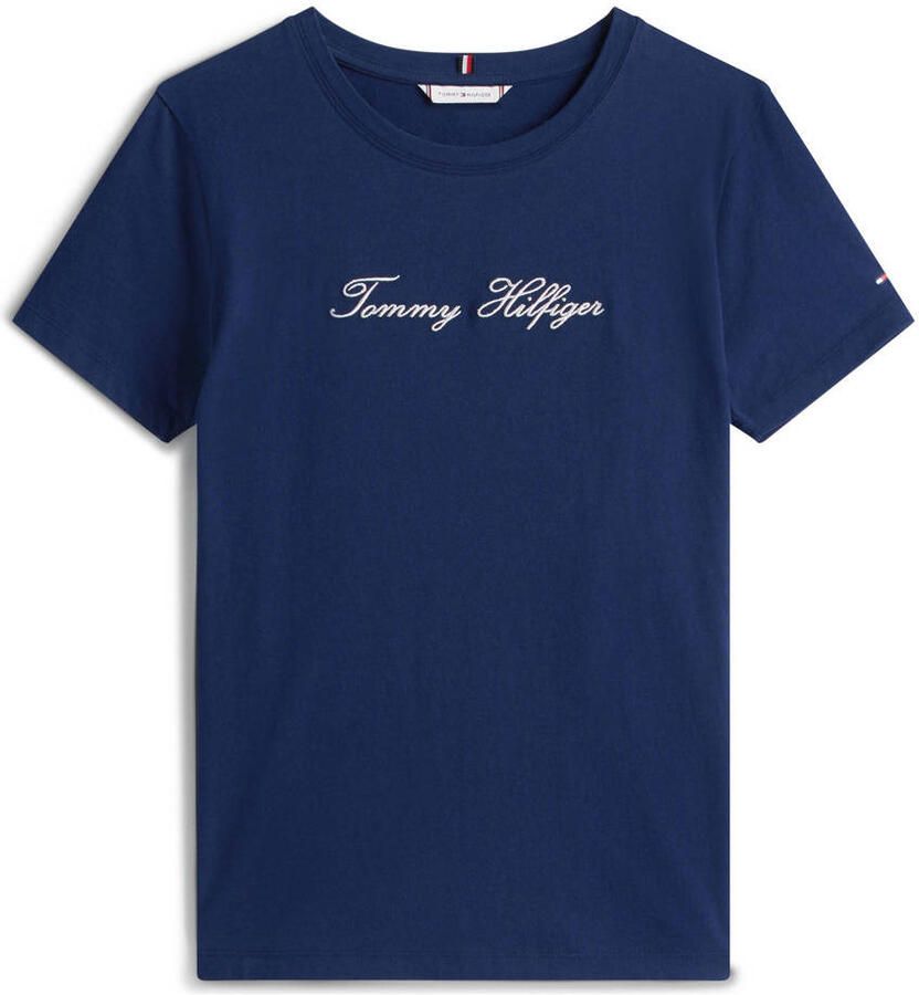 Tommy Hilfiger Regular fit T-shirt van puur katoen - Foto 3