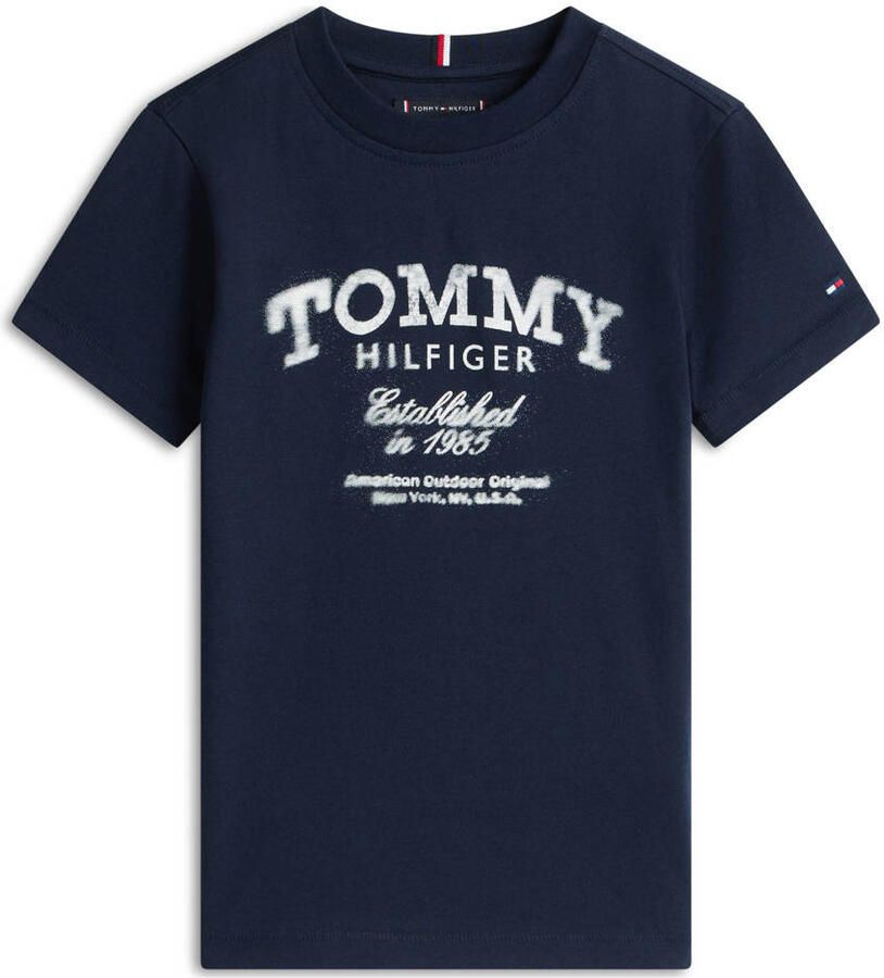 Tommy Hilfiger T-shirt donkerblauw