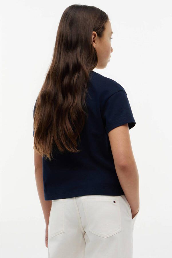 Tommy Hilfiger T-shirt donkerblauw - Foto 3