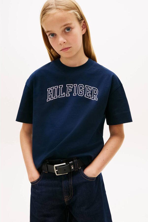 Tommy Hilfiger Teens regular fit T-shirt van puur katoen - Foto 2