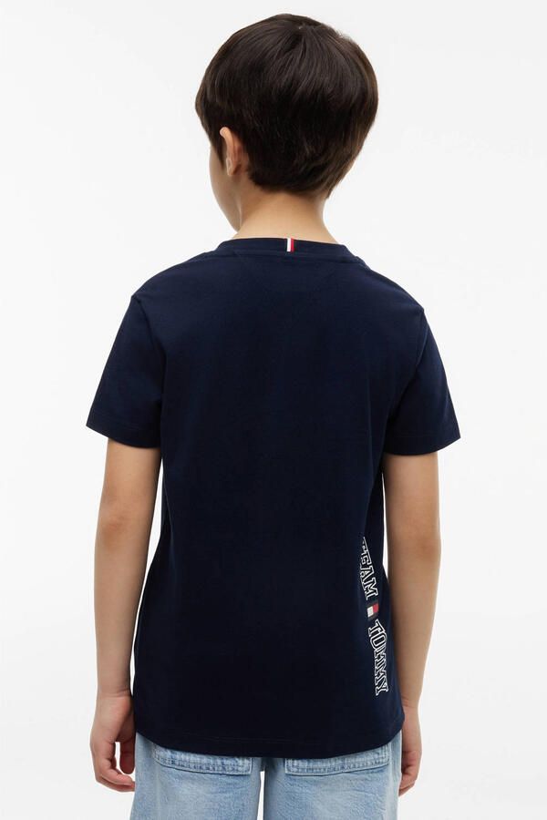 Tommy Hilfiger T-shirt donkerblauw - Foto 3
