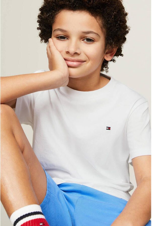Tommy Hilfiger Underwear T-shirt 2 PK SS TEE met borduursel en ronde hals in 2-pack (2-delig Set van 2) - Foto 4