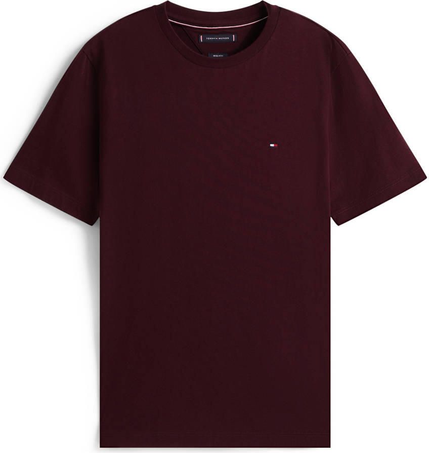 Tommy Hilfiger T-shirt ESSENTIAL REG FIT SOLID TEE met borduursel en ronde hals - Foto 3