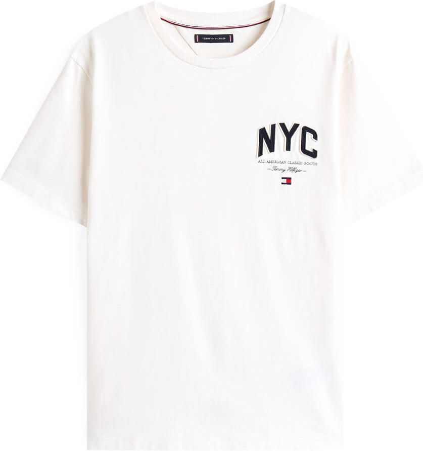 Tommy Hilfiger Regular fit T-shirt van puur katoen - Foto 3