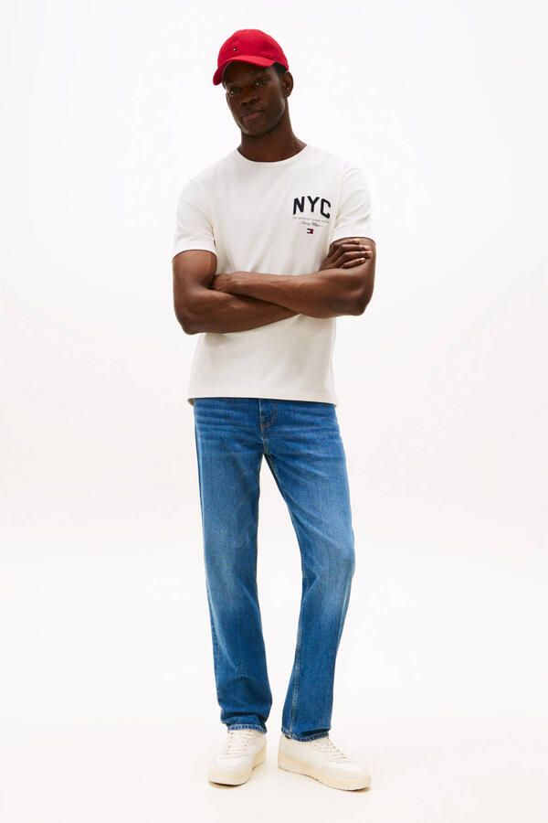 Tommy Hilfiger Regular fit T-shirt van puur katoen - Foto 2