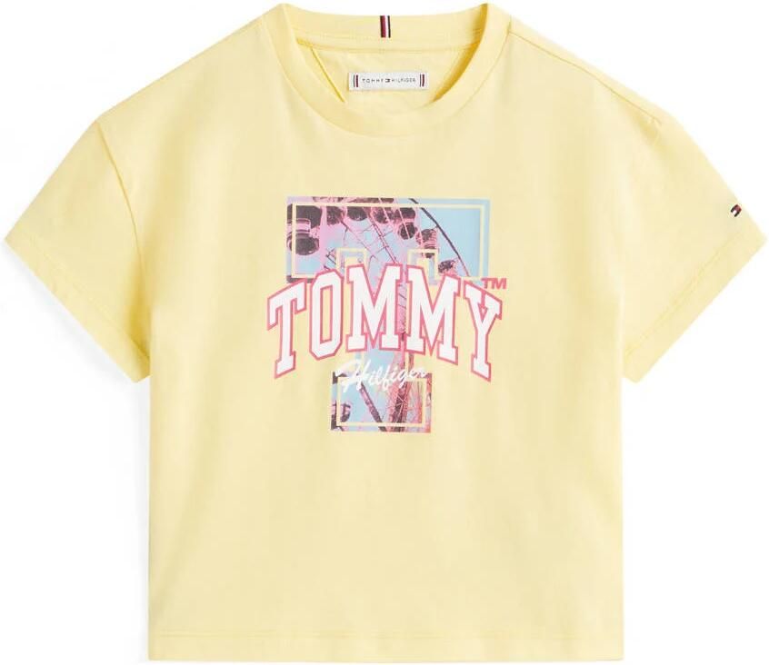 Tommy Hilfiger T-shirt geel - Foto 1