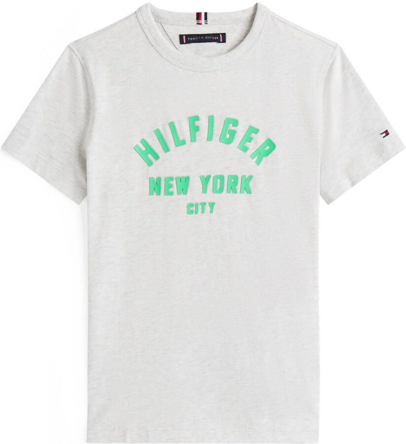 Tommy Hilfiger T-shirt grijs melange - Foto 1