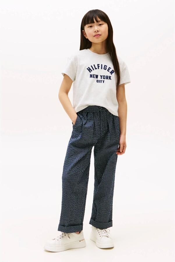Tommy Hilfiger T-shirt grijs melange - Foto 3
