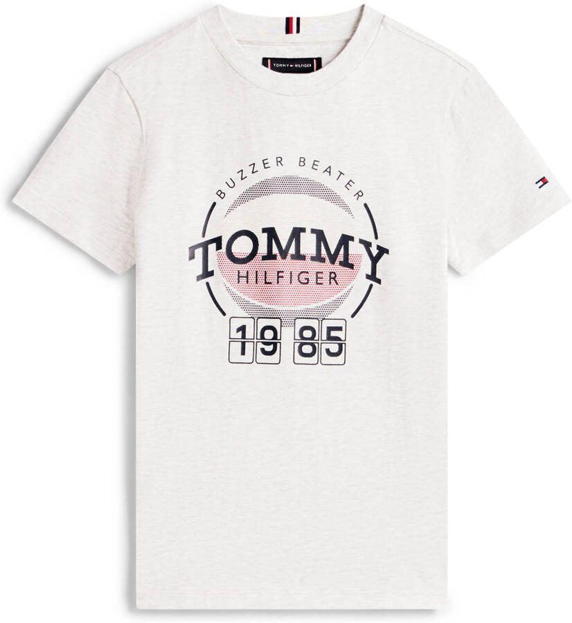 Tommy Hilfiger T-shirt grijs melange