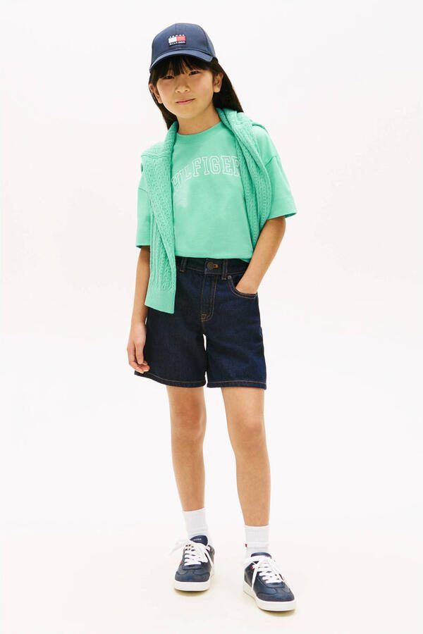 Tommy Hilfiger T-shirt groen - Foto 3