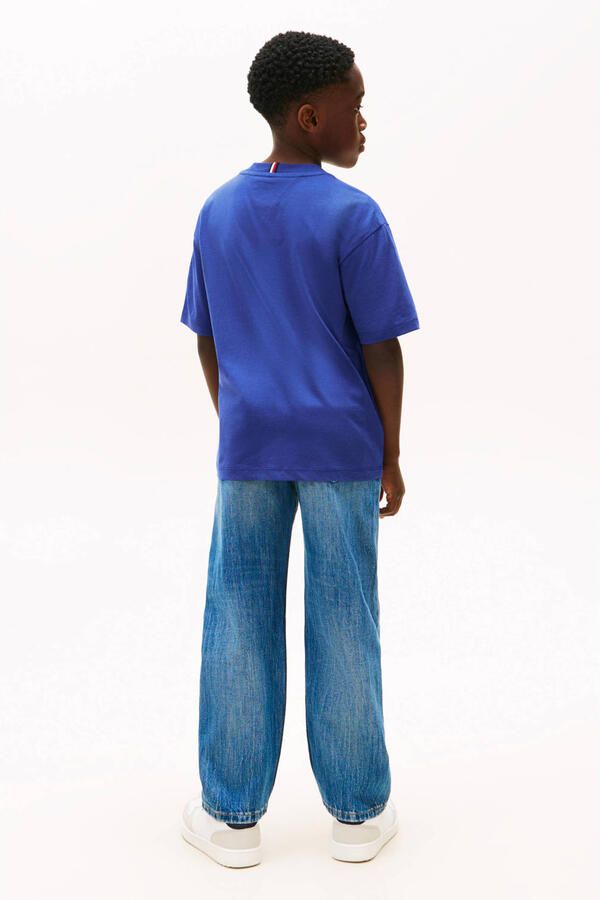 Tommy Hilfiger Teens Regular fit T-shirt van puur katoen - Foto 3