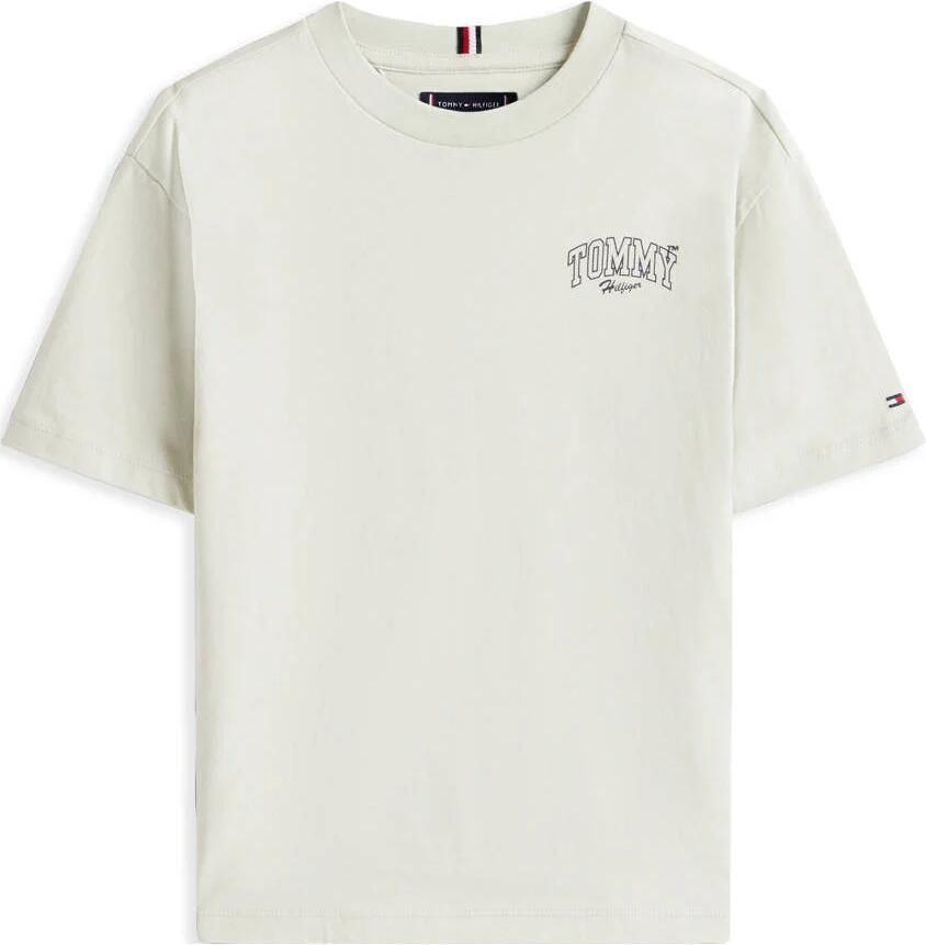 Tommy Hilfiger Teens T-shirt van puur katoen met logoprint model 'VARSITY' - Foto 3