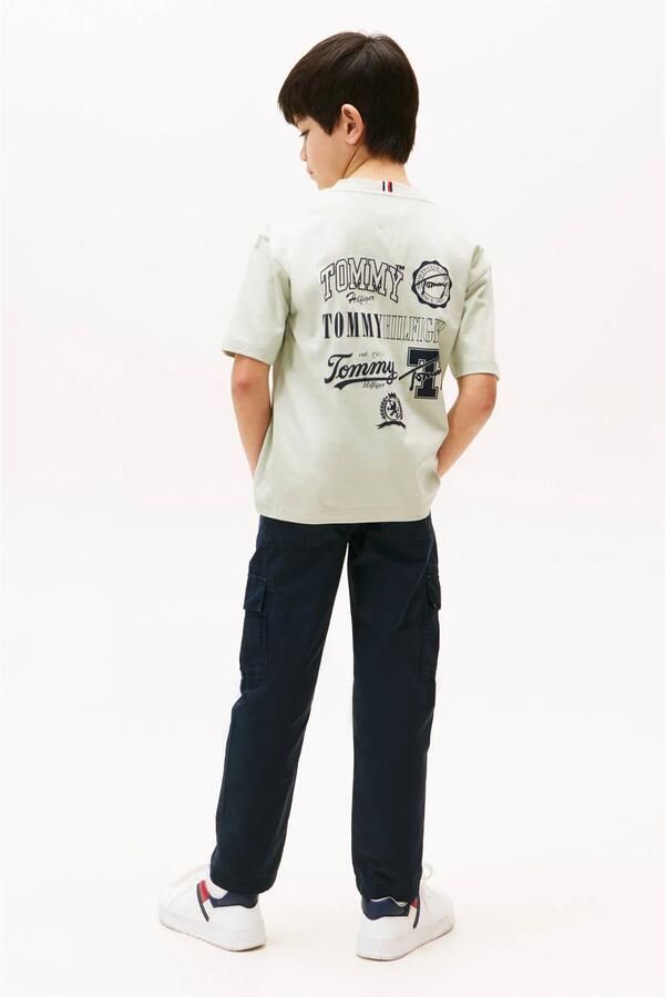Tommy Hilfiger Teens T-shirt van puur katoen met logoprint model 'VARSITY'