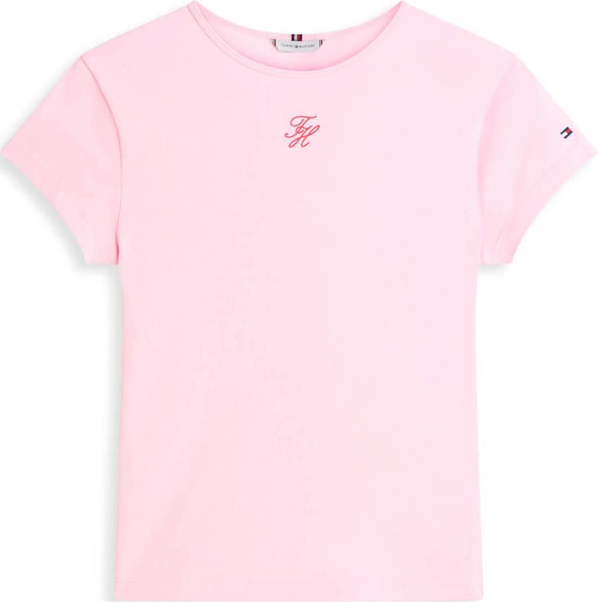 Tommy Hilfiger T-shirt lichtroze