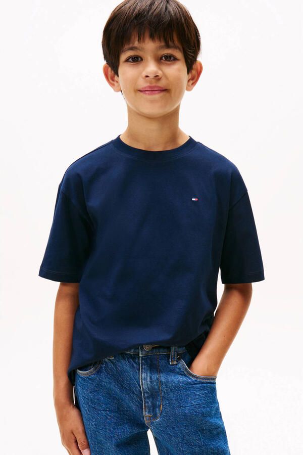 TOMMY HILFIGER Jongens Polo's & T-shirts Essential Archive Fit Tee Ss Donkerblauw - Foto 6