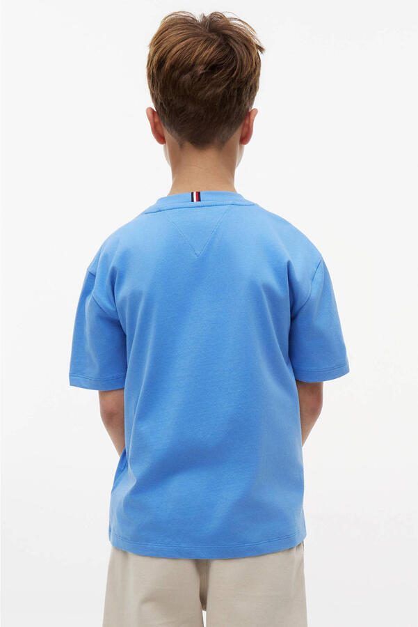Tommy Hilfiger T-shirt met logo blauw - Foto 2
