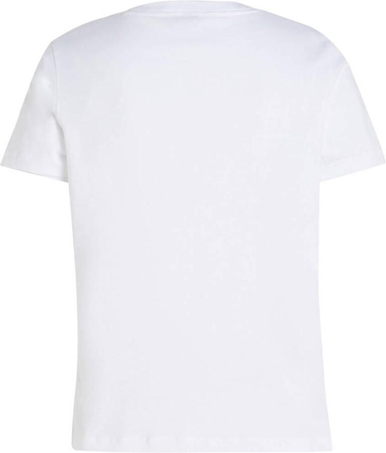 Tommy Hilfiger Shirt met korte mouwen REG CORP LOGO C-NK met logo en borduursel - Foto 6