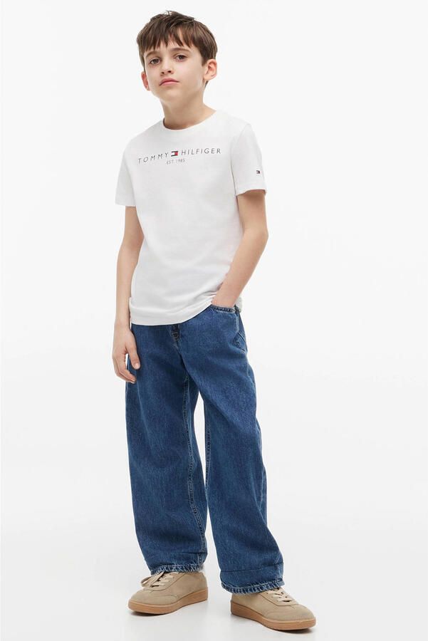 Tommy Hilfiger T-shirt ESSENTIAL TEE Kinderen Kids Junior MiniMe voor en - Foto 3