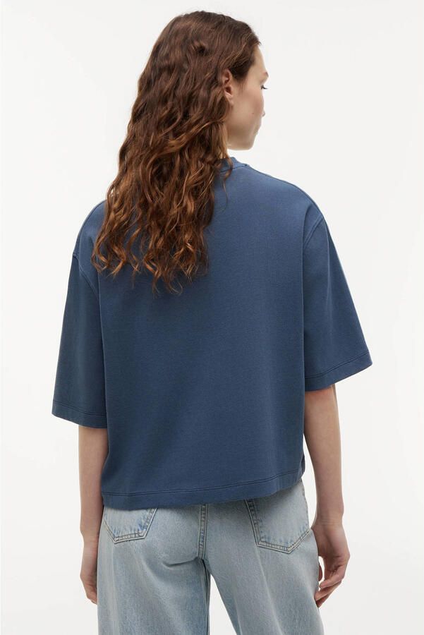 Tommy Hilfiger T-shirt met print marineblauw - Foto 3