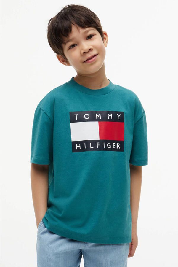 Tommy Hilfiger T-shirt petrol - Foto 3