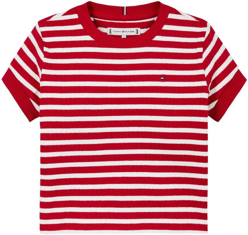 Tommy Hilfiger Teens T-shirt met logostitching - Foto 2