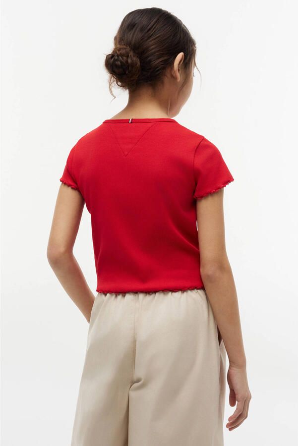 Tommy Hilfiger T-shirt rood - Foto 3