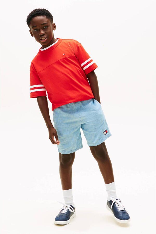 Tommy Hilfiger T-shirt rood - Foto 3