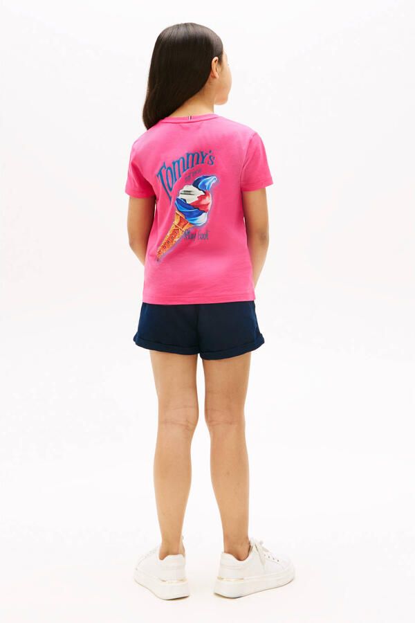 Tommy Hilfiger T-shirt roze - Foto 3