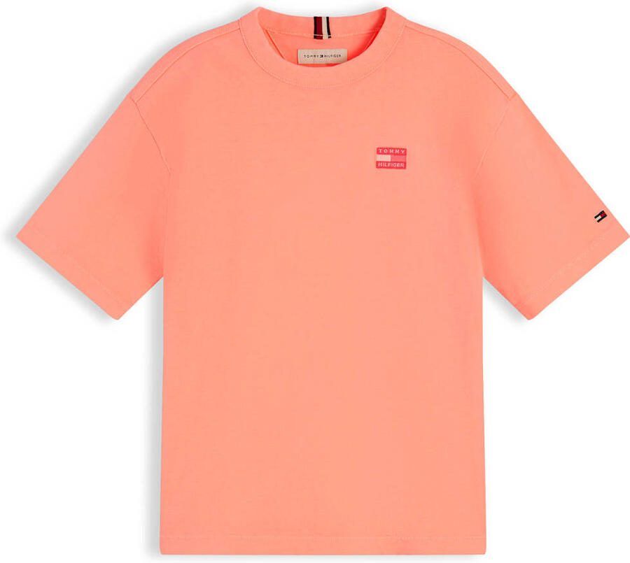 Tommy Hilfiger T-shirt koraaloranje